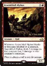 Assembled Alphas (117), Prerelease Cards — Magic card price