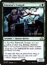 Emrakul's Evangel (156), Prerelease Cards — Magic card price