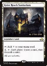 Geier Reach Sanitarium (203), Prerelease Cards — Magic card price