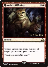 Harmless Offering (131), Prerelease Cards — Magic card price