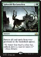 Splendid Reclamation (EMN) (171), Prerelease Cards — Magic card price