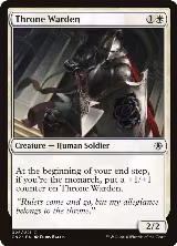 Throne Warden (25) — card price