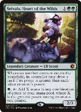 Selvala, Heart of the Wilds (70), Conspiracy: Take the Crown — Magic card price