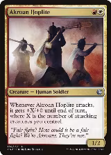 Akroan Hoplite (197), Conspiracy: Take the Crown — Magic card price
