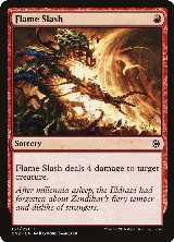Flame Slash (157) — card price