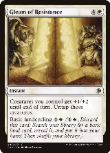 Gleam of Resistance (87) — card price
