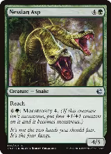 Nessian Asp (187), Conspiracy: Take the Crown — Magic card price