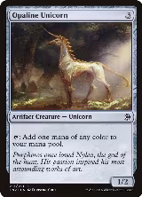 Opaline Unicorn (213), Conspiracy: Take the Crown — Magic card price