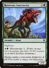 Ravenous Leucrocota (192), Conspiracy: Take the Crown — Magic card price