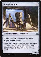 Runed Servitor (216), Conspiracy: Take the Crown — Magic card price