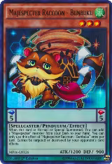 Majespecter Raccoon - Bunbuku (MP16-EN126) — card price