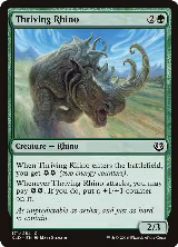Thriving Rhino (171) — card price