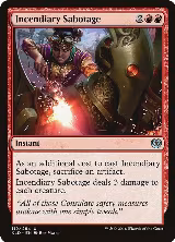 Incendiary Sabotage (119) — card price