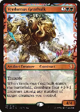 Verdurous Gearhulk (5), Masterpiece Series: Kaladesh Inventions — Magic card price