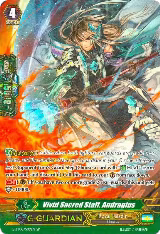 Vivid Sacred Staff, Andragius (SP) (G-BT08/S09EN) — card price
