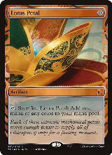 Lotus Petal (15), Masterpiece Series: Kaladesh Inventions — Magic card price