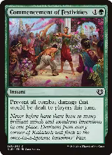 Commencement of Festivities (148) — card price