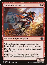 Spontaneous Artist (134) — card price