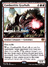 Combustible Gearhulk (112), Prerelease Cards — Magic card price