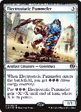 Electrostatic Pummeler (210), Prerelease Cards — Magic card price