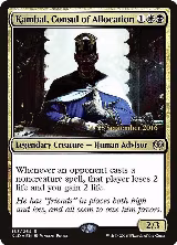 Kambal, Consul of Allocation (183), Prerelease Cards — Magic card price