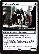 Multiform Wonder (223), Prerelease Cards — Magic card price