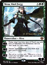 Nissa, Vital Force (163), Prerelease Cards — Magic card price