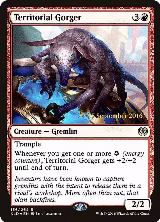 Territorial Gorger (136), Prerelease Cards — Magic card price