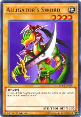 Alligator's Sword (LDK2-ENJ08) — card price