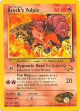 Brock's Vulpix [W Stamped] (037/132) — card price