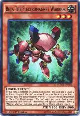 Beta The Electromagnet Warrior (SDMY-EN002) — card price