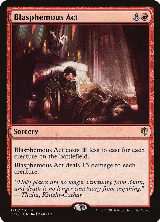 Blasphemous Act (120) — card price