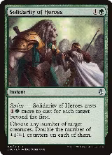 Solidarity of Heroes (168) — card price
