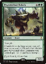 Thunderfoot Baloth (172) — card price