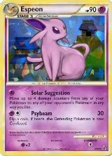 Espeon - 2/90 (HGSS Undaunted - Cracked Ice Holo) (002/090), Deck Exclusives — Pokémon card price