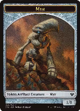 Myr // Bird (002) Double-Sided Token (20 // 2) — card price
