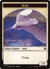 Bird (002) // Saproling (016) Double-Sided Token (2 // 16) — card price