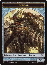 Horror // Thopter Double-Sided Token (19 // 9) — card price