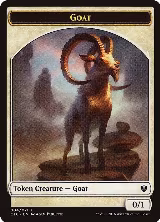 Goat // Thopter Double-Sided Token (4 // 9) — card price