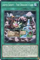 Abyss Script - Fire Dragon's Lair (DESO-EN025) — card price