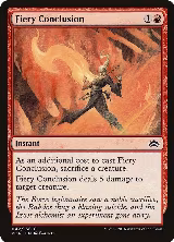 Fiery Conclusion (42) — card price