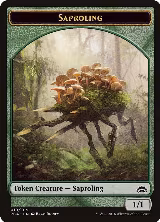 Saproling // Goblin Double-Sided Token (19 // 11) — card price