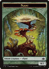 Plant // Ooze Double-Sided Token (18 // 16) — card price