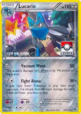Lucario - 63/124 (Pokemon League) [2nd Place] (063/124), League & Championship Cards — Pokémon card price