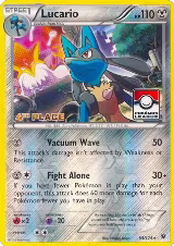 Lucario - 63/124 (Pokemon League) [4th Place] (063/124), League & Championship Cards — Pokémon card price
