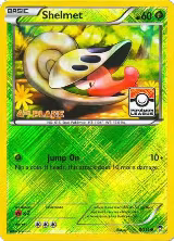 Shelmet - 8/111 (Pokemon League) [4th Place] (008/111) — card price