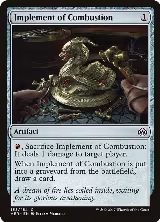 Implement of Combustion (155) — card price