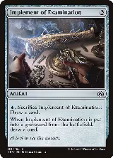 Implement of Examination (156) — card price