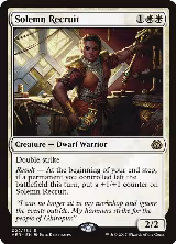 Solemn Recruit (22) — card price