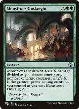 Monstrous Onslaught (116), Aether Revolt — Magic card price